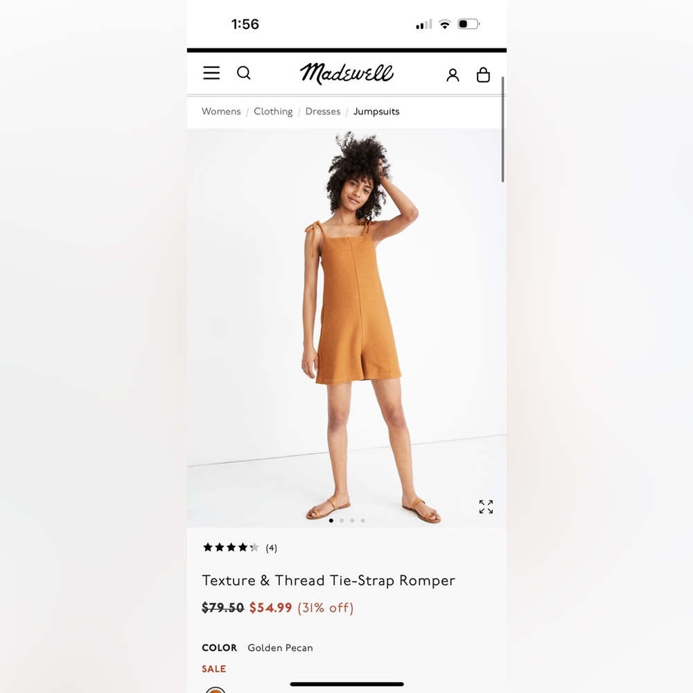 Women’s Madewell Romper
